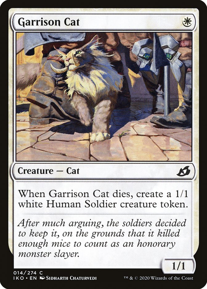 Garrison Cat [Ikoria: Lair of Behemoths] | Amazing Games TCG