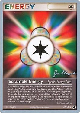 Scramble Energy (89/101) (Psychic Lock - Jason Klaczynski) [World Championships 2008] | Amazing Games TCG