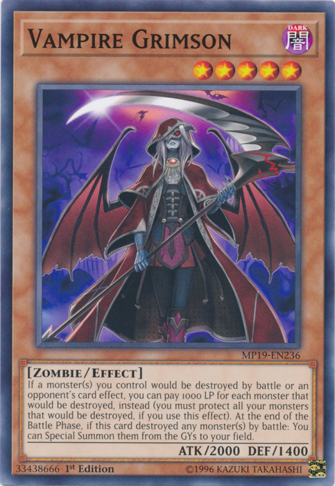 Vampire Grimson [MP19-EN236] Common | Amazing Games TCG