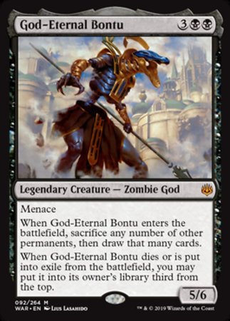 God-Eternal Bontu [War of the Spark] | Amazing Games TCG