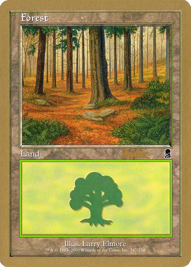 Forest (bk347) (Brian Kibler) [World Championship Decks 2002] | Amazing Games TCG