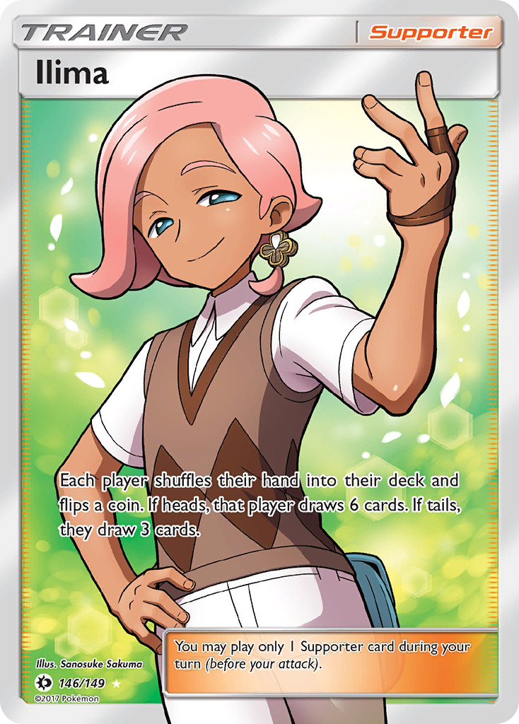 Ilima (146/149) [Sun & Moon: Base Set] | Amazing Games TCG