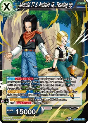 Android 17 & Android 18, Teaming Up (BT17-033) [Ultimate Squad] | Amazing Games TCG