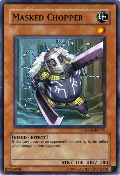 Masked Chopper [GX03-EN003] Super Rare | Amazing Games TCG