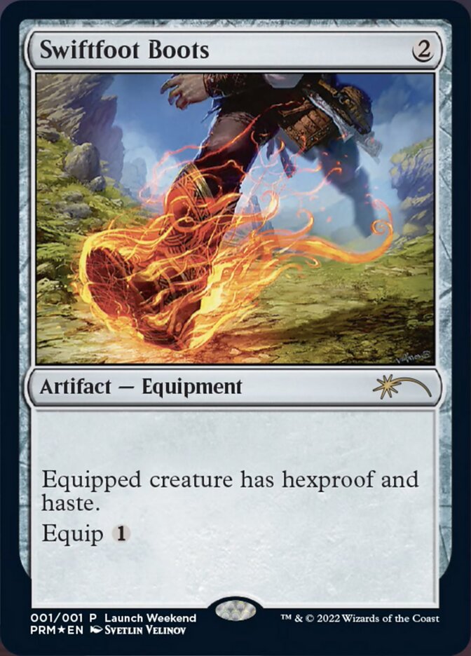 Swiftfoot Boots [Wizards Play Network 2022] | Amazing Games TCG