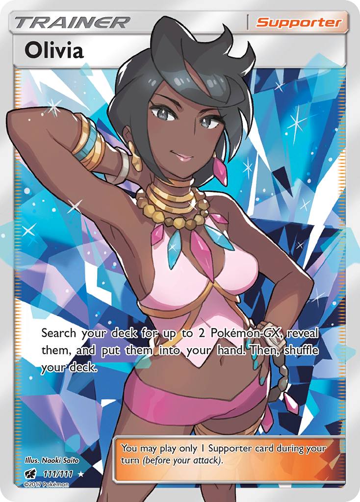 Olivia (111/111) [Sun & Moon: Crimson Invasion] | Amazing Games TCG