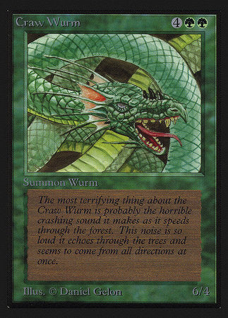 Craw Wurm (CE) [Collectors’ Edition] | Amazing Games TCG