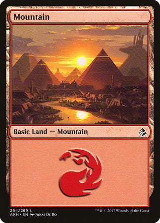 Mountain (264) [Amonkhet] | Amazing Games TCG