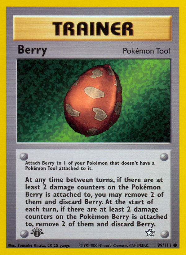 Berry (99/111) [Neo Genesis 1st Edition] | Amazing Games TCG