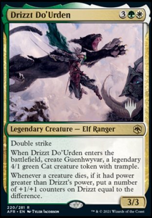 Drizzt Do'Urden (Promo Pack) [Dungeons & Dragons: Adventures in the Forgotten Realms Promos] | Amazing Games TCG