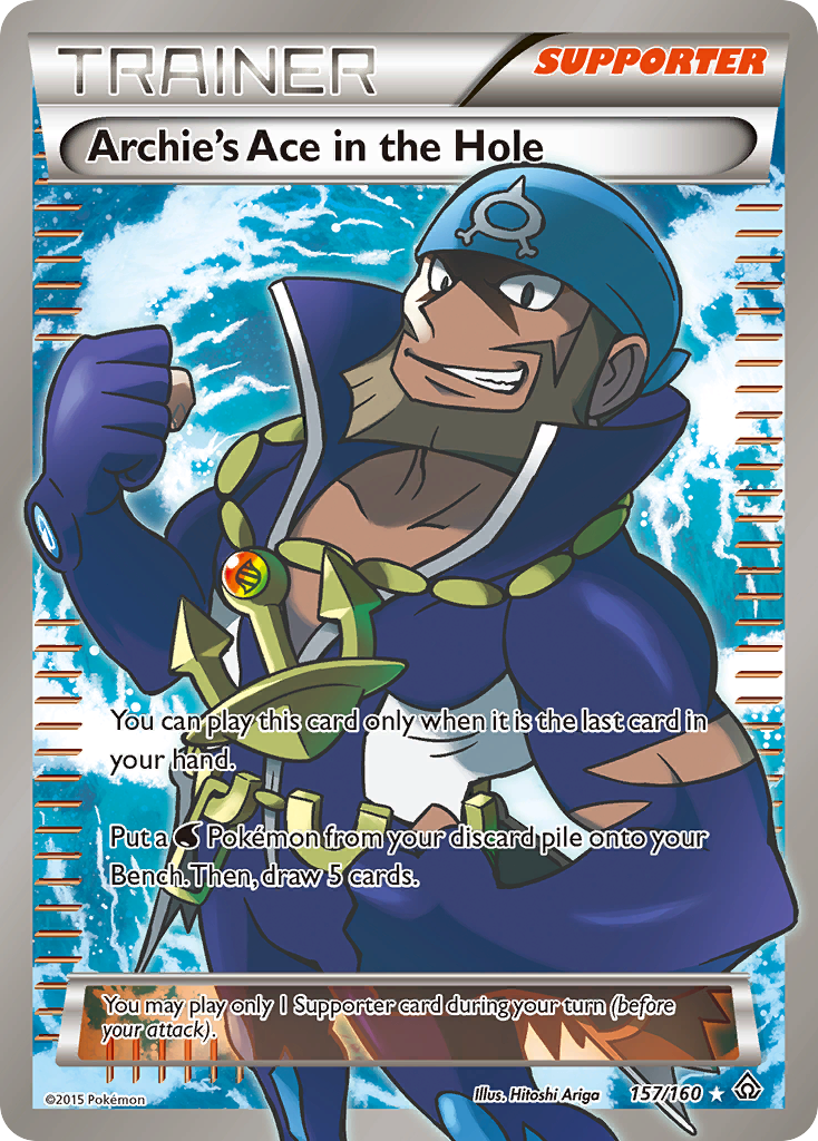 Archie's Ace in the Hole (157/160) [XY: Primal Clash] | Amazing Games TCG