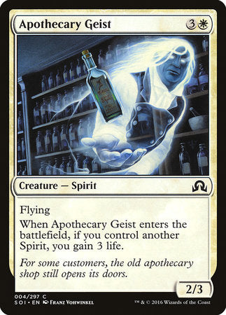 Apothecary Geist [Shadows over Innistrad] | Amazing Games TCG