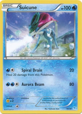 Suicune (14/30) [XY: Trainer Kit 3 - Suicune] | Amazing Games TCG