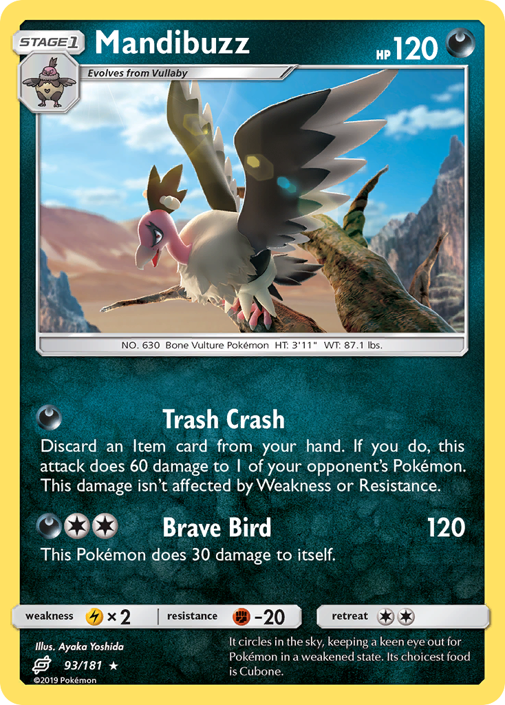 Mandibuzz (93/181) [Sun & Moon: Team Up] | Amazing Games TCG