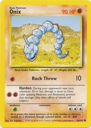 Onix (56/102) [Base Set Unlimited] | Amazing Games TCG