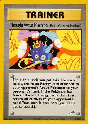 Thought Wave Machine (96/105) (Rocket's Secret Machine) [Neo Destiny Unlimited] | Amazing Games TCG