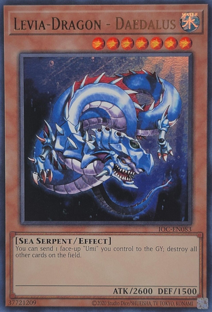 Levia-Dragon - Daedalus (25th Anniversary) [IOC-EN083] Ultra Rare | Amazing Games TCG