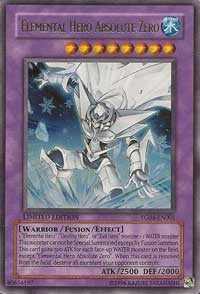 Elemental Hero Absolute Zero [Yu-Gi-Oh! GX Manga Promotional Cards] [YG04-EN001] | Amazing Games TCG