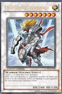 Lightning Warrior [Shonen Jump Magazine Promos] [JUMP-EN046] | Amazing Games TCG