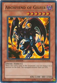 Archfiend of Gilfer [2010 Collectors Tins] [CT07-EN014] | Amazing Games TCG