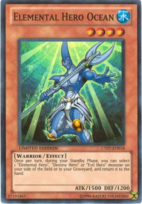 Elemental HERO Ocean [2010 Collectors Tins] [CT07-EN018] | Amazing Games TCG