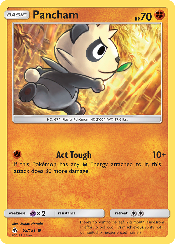 Pancham (65/131) [Sun & Moon: Forbidden Light] | Amazing Games TCG