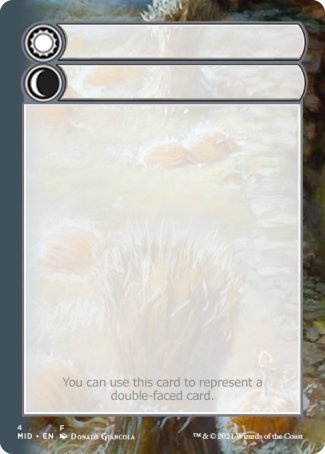 Helper Card (4/9) [Innistrad: Midnight Hunt Tokens] | Amazing Games TCG