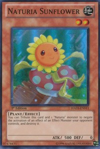 Naturia Sunflower [Hidden Arsenal 3] [HA03-EN011] | Amazing Games TCG