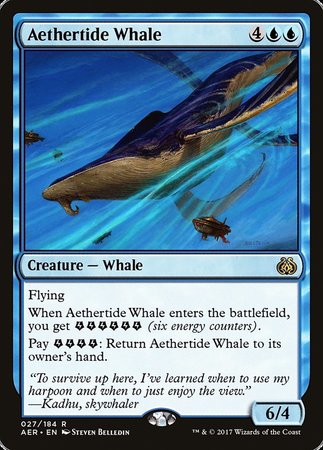 Aethertide Whale [Aether Revolt] | Amazing Games TCG