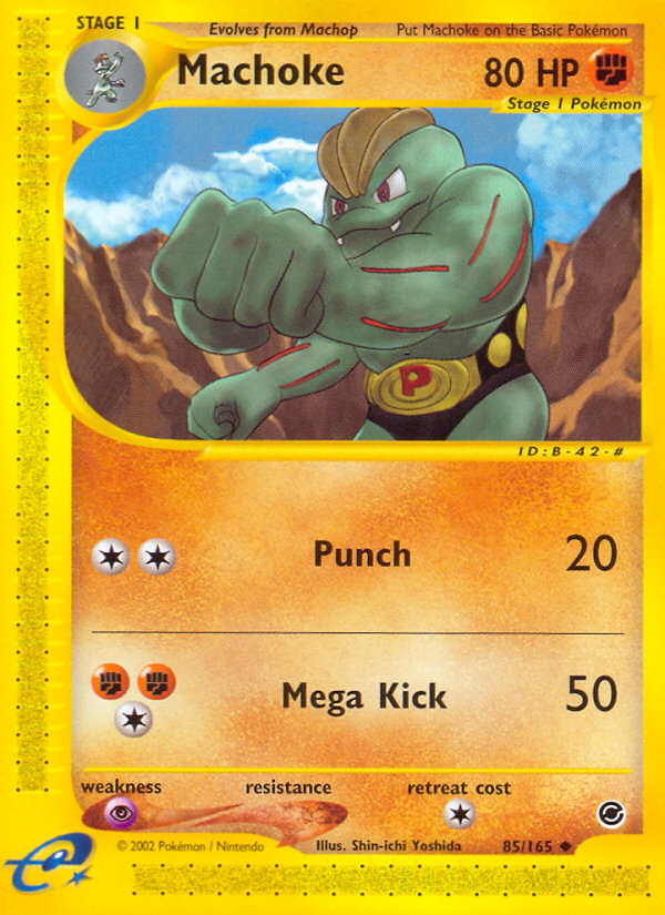 Machoke (85/165) [Expedition: Base Set] | Amazing Games TCG