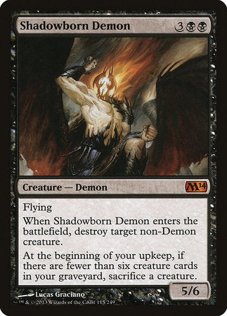 Shadowborn Demon [Magic 2014] | Amazing Games TCG