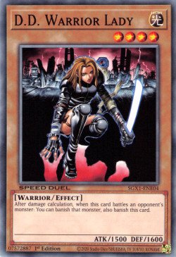 D.D. Warrior Lady [SGX1-ENE04] Common | Amazing Games TCG