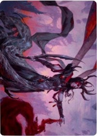 Drana, the Last Bloodchief Art Card [Zendikar Rising Art Series] | Amazing Games TCG