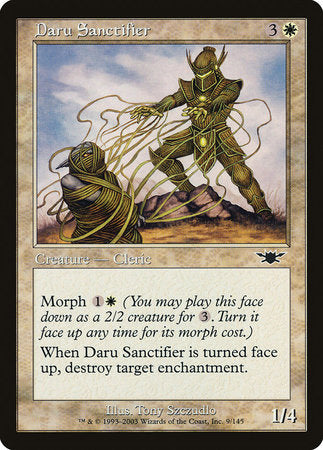 Daru Sanctifier [Legions] | Amazing Games TCG