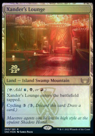 Xander's Lounge [Streets of New Capenna Prerelease Promos] | Amazing Games TCG