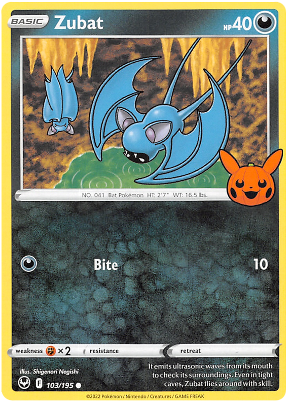 Zubat (103/195) [Trick or Trade 2023] | Amazing Games TCG