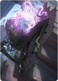 Skyclave Shade Art Card [Zendikar Rising Art Series] | Amazing Games TCG