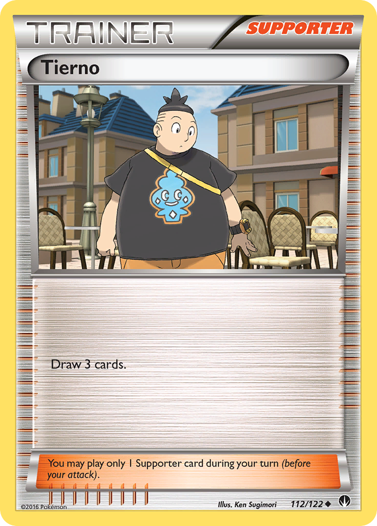 Tierno (112/122) [XY: BREAKpoint] | Amazing Games TCG