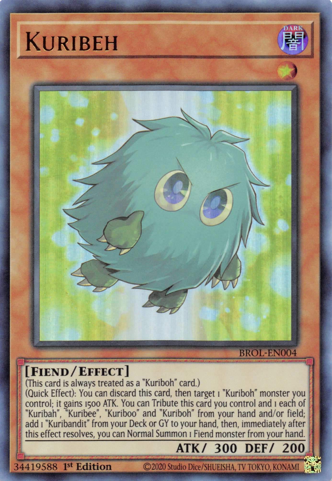 Kuribeh [BROL-EN004] Ultra Rare | Amazing Games TCG