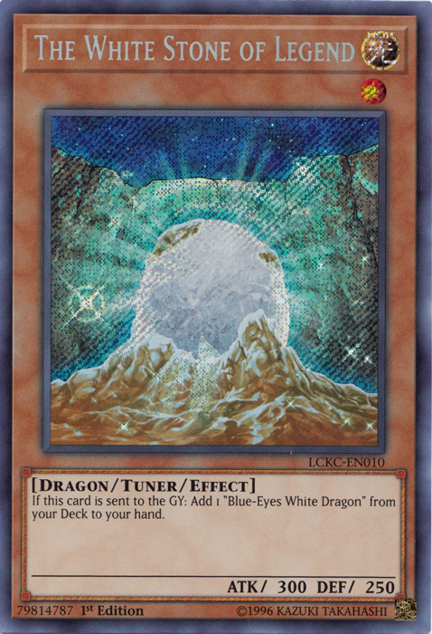 The White Stone of Legend [LCKC-EN010] Secret Rare | Amazing Games TCG