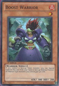 Boost Warrior [Duelist Pack 10: Yusei 3] [DP10-EN012] | Amazing Games TCG