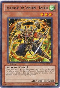 Legendary Six Samurai - Kageki [Storm of Ragnarok] [STOR-EN022] | Amazing Games TCG