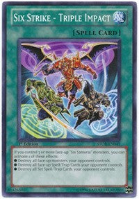 Six Strike - Triple Impact [Storm of Ragnarok] [STOR-EN049] | Amazing Games TCG