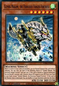 Gizmek Makami, the Ferocious Fanged Fortress [PHRA-EN022] Super Rare | Amazing Games TCG