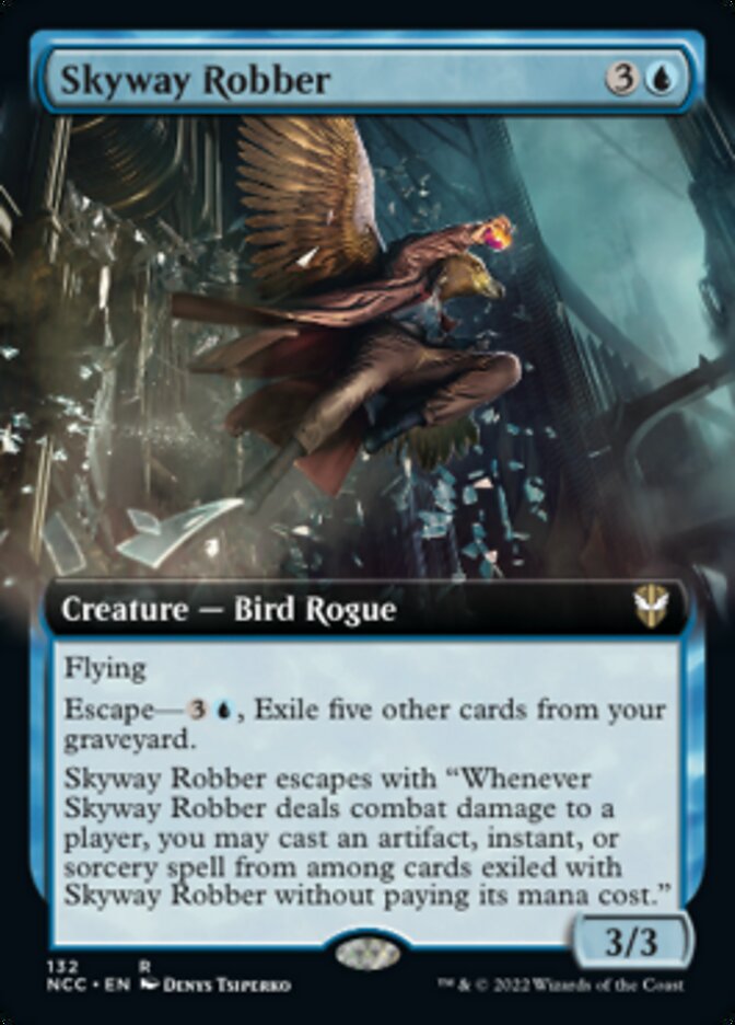 Skyway Robber (Extended Art) [Streets of New Capenna Commander] | Amazing Games TCG