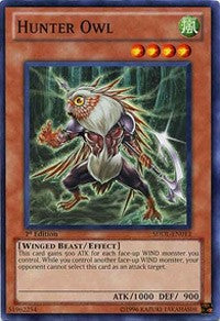 Hunter Owl [Structure Deck: Dragunity Legion] [SDDL-EN013] | Amazing Games TCG