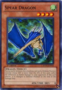 Spear Dragon [Structure Deck: Dragunity Legion] [SDDL-EN016] | Amazing Games TCG