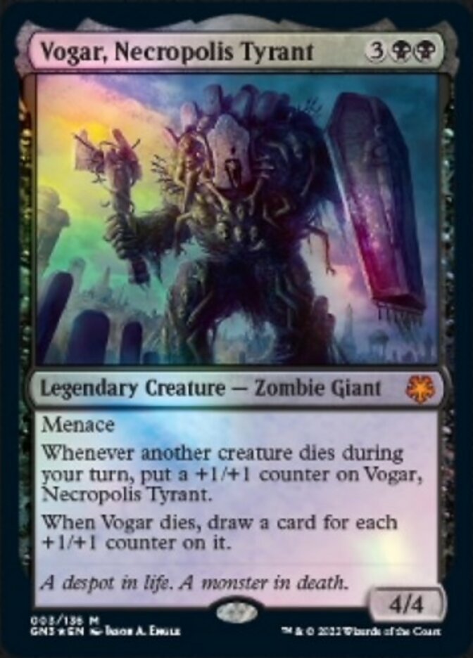 Vogar, Necropolis Tyrant [Game Night: Free-for-All] | Amazing Games TCG