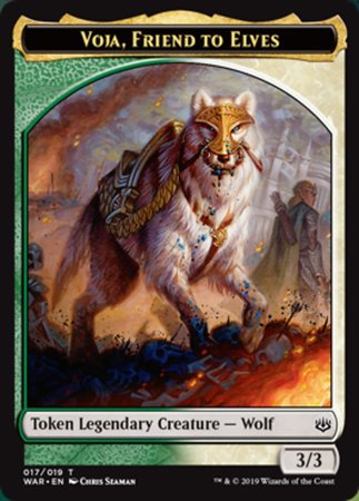 Voja, Friend to Elves Token [War of the Spark Tokens] | Amazing Games TCG