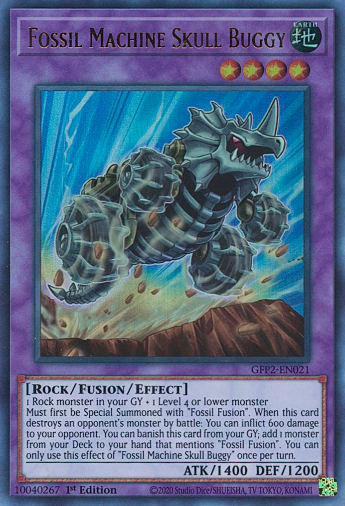 Fossil Machine Skull Buggy [GFP2-EN021] Ultra Rare | Amazing Games TCG